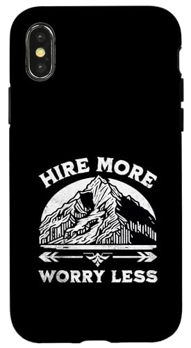 Hike More Lustiges Wandern Camping Outdoor Rucksackreisen Männer Frauen Hülle für iPhone X/XS Hike More Lustiges Wandern Camping Outdoor Rucksackreisen Männer Frauen Hülle für iPhone X/XS von Support USA National Parks Conservation Apparel