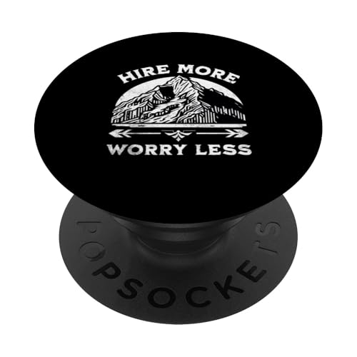 Hike More Lustiges Wandern Camping Outdoor Rucksackreisen Männer Frauen PopSockets Klebender PopGrip Hike More Lustiges Wandern Camping Outdoor Rucksackreisen Männer Frauen PopSockets Klebender PopGrip von Support USA National Parks Conservation Apparel