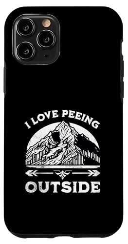 Ich liebe es draußen zu pinkeln Lustiger Bergcamping-Abenteuerwanderer Hülle für iPhone 11 Pro Ich liebe es draußen zu pinkeln Lustiger Bergcamping-Abenteuerwanderer Hülle für iPhone 11 Pro von Support USA National Parks Conservation Apparel
