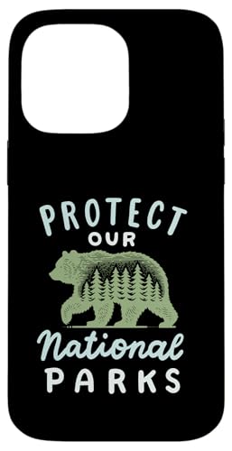 Schützen Sie unsere Nationalparks in der Nähe von USA Nature Hiking Camping Hülle für iPhone 14 Pro Max von Support USA National Parks Conservation Apparel