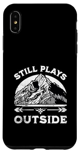 Spielt immer noch draußen, lustiger Berg, Camping, Abenteuer, Wanderer Hülle für iPhone XS Max Spielt immer noch draußen, lustiger Berg, Camping, Abenteuer, Wanderer Hülle für iPhone XS Max von Support USA National Parks Conservation Apparel