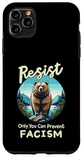 Widerstehen Sie nur Sie können den Faschismus verhindern und unsere Nationalparks retten Hülle für iPhone 11 Pro Max Widerstehen Sie nur Sie können den Faschismus verhindern und unsere Nationalparks retten Hülle für iPhone 11 Pro Max von Support USA National Parks Conservation Apparel