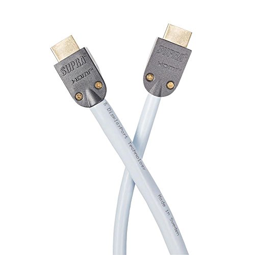 Supra Cables HDMI Ice Blue 8K UHD with Ethernet 1,5 m von Supra Cables