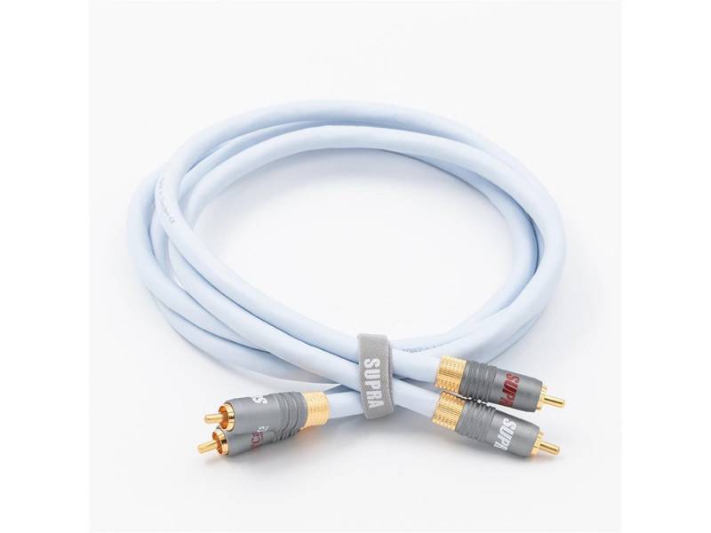 Supra Cables Supra Cables XL Annorum RCA Kabel 80cm Audio-Kabel, (80 cm) von Supra Cables