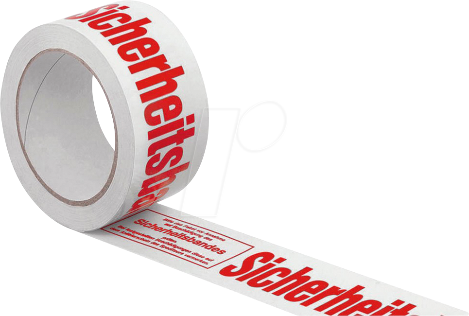 SUPRA SICHER - Warnklebeband Sicherheitsband, PVC, 66m x 50 mm von Supra