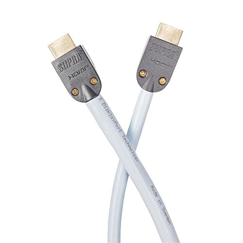 Supra 1001100757 Kabel HDMI – HDMI Kabel (0,5 m, HDMI, HDMI, 1080p) blau von Supra