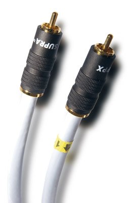 Supra Cables Trico RCA Digital Chinch Kabel 1m von Supra Cables