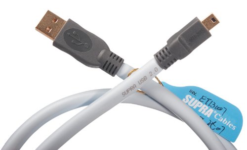 Supra Cables USB 2.0 A-Mini Kabel 1 m von Supra