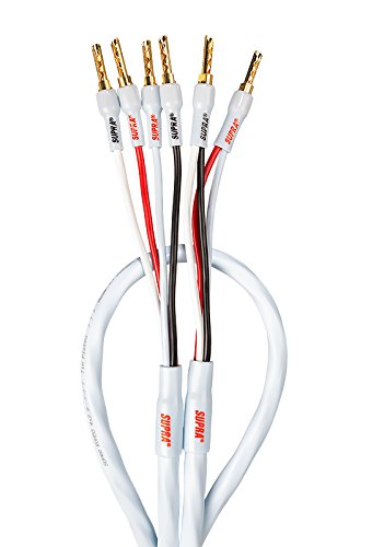 Supra Lautsprecherkabel Rondo Bi-Wire 4x2,5mm 2x2 Meter * von Supra Cables