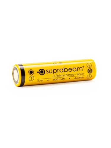 Suprabeam Li-po 16600 1100mAh Batterie (Q2r, Q2xr Taschenlampe) von Suprabeam