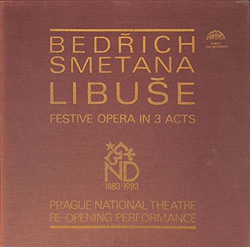 Bedrich Smetana: Libuse; Festive Opera in 3 Acts; Re-Opening Performance - 11164211-14 - Vinyl Box Bedrich Smetana: Libuse; Festive Opera in 3 Acts; Re-Opening Performance - 11164211-14 - Vinyl Box von Supraphon