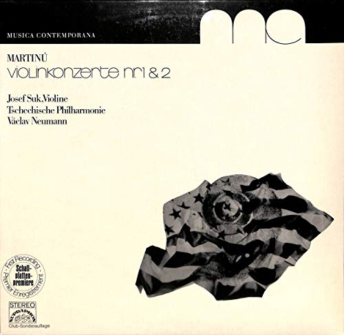 Bohuslav Martinu: Violinkonzerte Nr.1 & 2; Club-Sonderauflage - 64811 - Vinyl LP von Supraphon