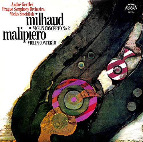 Darius Milhaud / Gian Francesco Malipiero: Violin Concerto No. 2; Violin Concerto - 1101120 - Vinyl LP von Supraphon