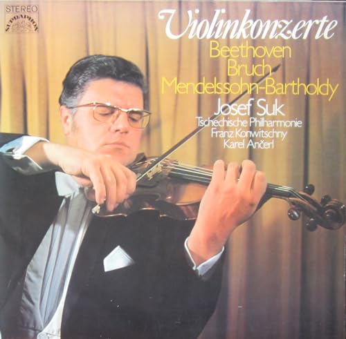 Violinkonzerte von Beethoven, Bruch, Mendelssohn-Bartholdy [Vinyl Schallplatte] [Doppel-LP] von Supraphon