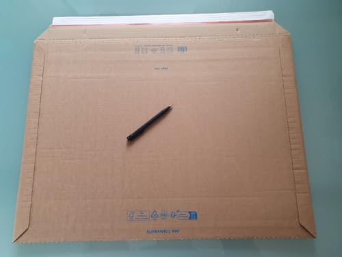 50 St Suprawell SW990 DIN A2 Versandtaschen 665x490 mm aus feiner Wellpappe 50 St Suprawell SW990 DIN A2 Versandtaschen 665x490 mm aus feiner Wellpappe von Suprawell