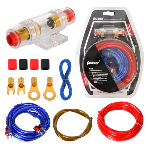 Endstufe Kabel Set: 10GA Kfz Verstärker Kabelsatz, Anschluss Set Auto Verstärker Kabel Set, 1500w Installations Car Verstärker Kabelset, Subwoofer Kabel Set Endstufe Kabel Car Audio Wire, Audiokabel f Endstufe Kabel Set: 10GA Kfz Verstärker Kabelsatz, Anschluss Set Auto Verstärker Kabel Set, 1500w Installations Car Verstärker Kabelset, Subwoofer Kabel Set Endstufe Kabel Car Audio Wire, Audiokabel f von Suprbee