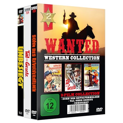 WANTED - Western Collection #2 - 3 Filme Bundle Pack von Supreme Film [Limited Edition]