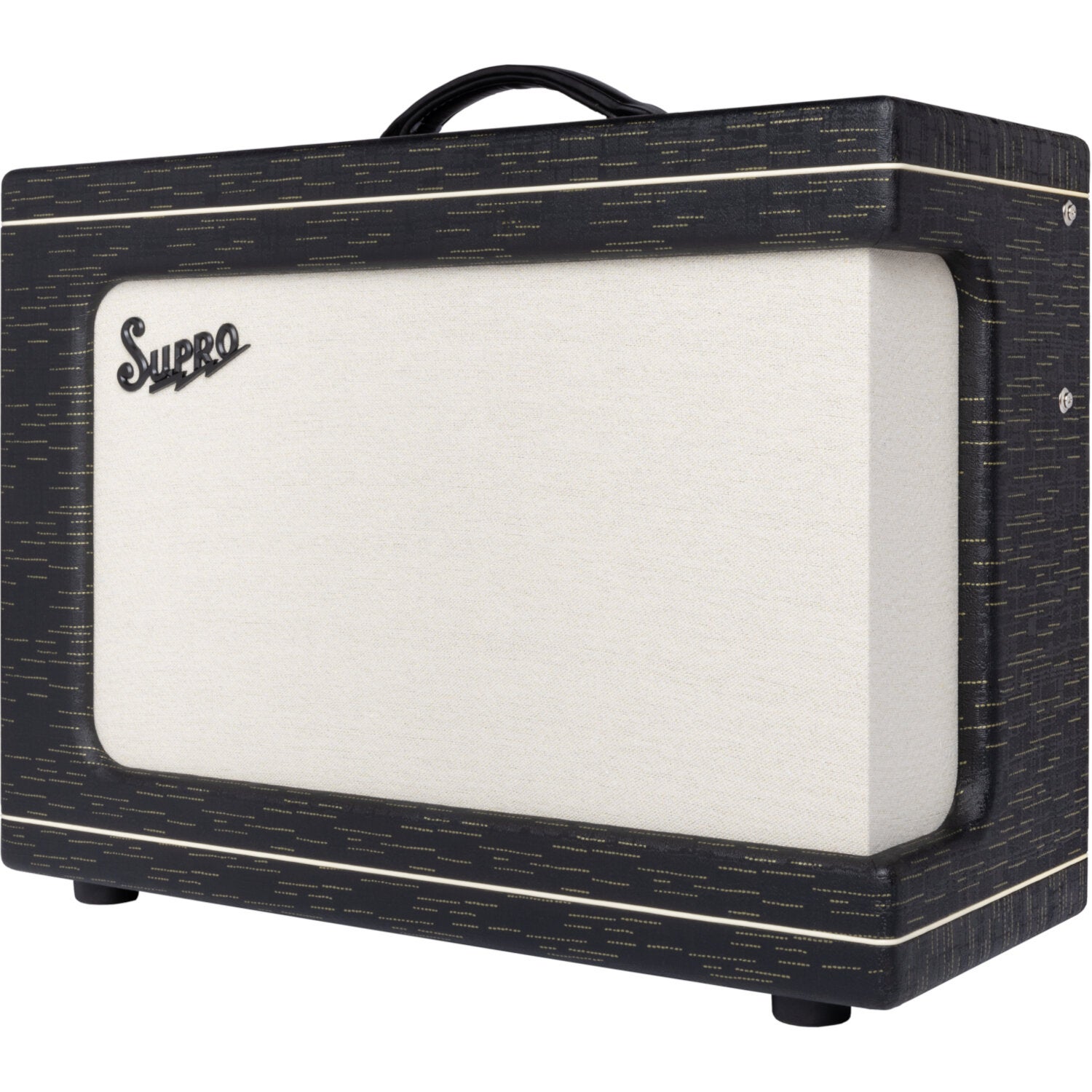 Supro 1630RC Ambassador Custom 2x10 Black Scandia 50W Combo Guitar Amplifier von Supro