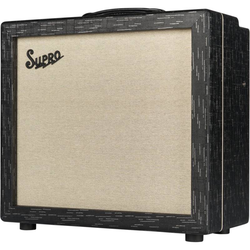 Supro 1932R Royale 1x12 Black Scandia 50W Combo Guitar Amplifier von Supro