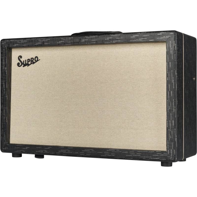 Supro 1933R Royale 2x12 Black Scandia 50W Combo Guitar Amplifier von Supro