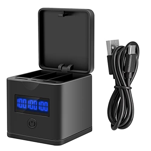 Suptig Akku-Ladegerät Kompatibel für gopro Hero 8 gopro Hero 7 gopro Hero 6 gopro Hero 5, 3-Kanal Ladegerät Sation Suptig Akku-Ladegerät Kompatibel für gopro Hero 8 gopro Hero 7 gopro Hero 6 gopro Hero 5, 3-Kanal Ladegerät Sation von Suptig