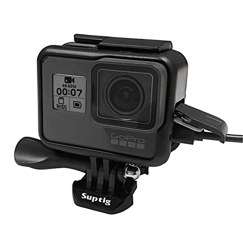 Suptig Rahmen Displayschutzfolie Objektivdeckel für GoPro Hero 6 Hero 5 Black GoPro Hero 5 Action Kamera von Suptig