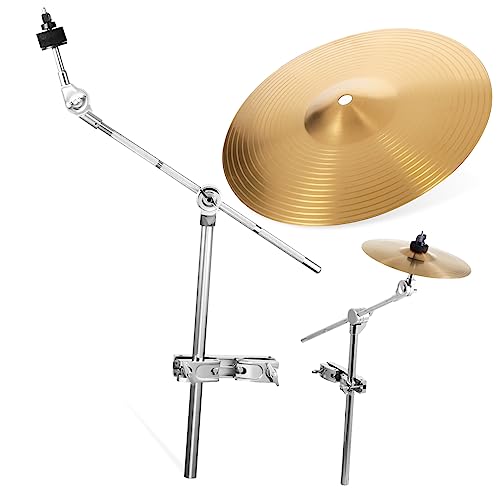 SUPVOX Schlagzeug Becken mit geringer Lautstärke Splash-Becken Galgenständer Drum Splash Becken Boom Beckenständer Trommelzymbalständer Beckenbefestigungsarm Becken sind aus Legierung SUPVOX Schlagzeug Becken mit geringer Lautstärke Splash-Becken Galgenständer Drum Splash Becken Boom Beckenständer Trommelzymbalständer Beckenbefestigungsarm Becken sind aus Legierung von Supvox