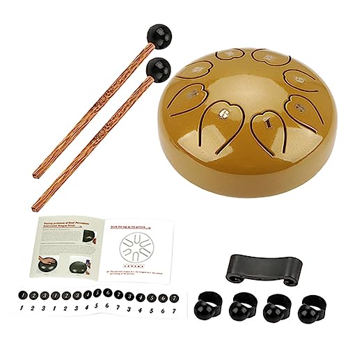 Supvox 1 Satz Ätherische Trommel Schlüssel Hohle Trommel Hand Zungentrommel Schlagzeug Für Mini Zungentrommel Musikinstrumente Für Erwachsene Golden Metall Supvox 1 Satz Ätherische Trommel Schlüssel Hohle Trommel Hand Zungentrommel Schlagzeug Für Mini Zungentrommel Musikinstrumente Für Erwachsene Golden Metall von Supvox