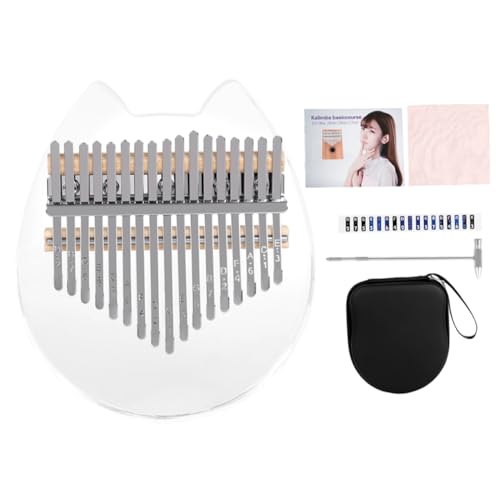 Supvox 1 Satz Daumen Schoß Anfänger tragbares Musikinstrument Fingerdaumklavier für Erwachsene Klavier Klavier Fingerklavier Handklavier Eva Transparent Supvox 1 Satz Daumen Schoß Anfänger tragbares Musikinstrument Fingerdaumklavier für Erwachsene Klavier Klavier Fingerklavier Handklavier Eva Transparent von Supvox