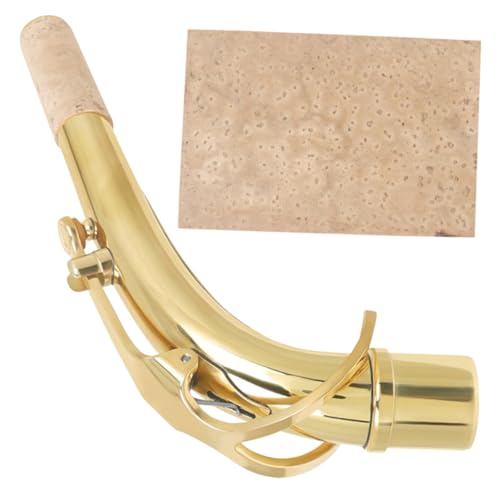 Supvox 1 Satz Saxophonhalsröhre Hals Für Altsaxophon Instrumente Saxophon Hals Saxophonzubehör Sax Hals Alt-saxophon Schlüssel Saxophonhals-ersatz Saxophon Reparatur Werkzeug Golden Kork Supvox 1 Satz Saxophonhalsröhre Hals Für Altsaxophon Instrumente Saxophon Hals Saxophonzubehör Sax Hals Alt-saxophon Schlüssel Saxophonhals-ersatz Saxophon Reparatur Werkzeug Golden Kork von Supvox