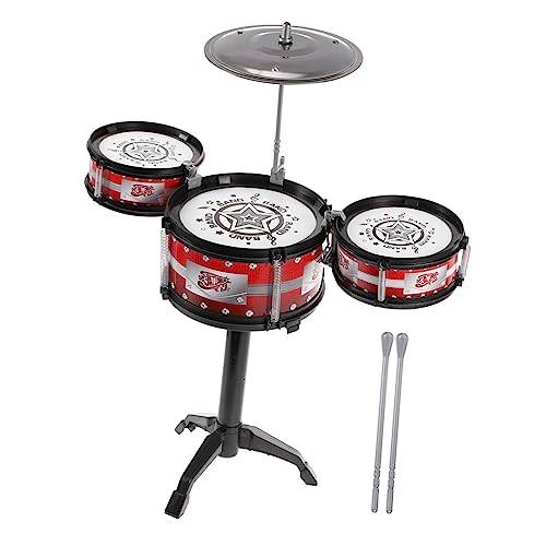 Supvox 1 Stück Jazztrommel Für -Instrumente Junior-Schlagzeug Kleinkind Musik Schlagzeug Für Mini Instrument Für Trommelspielzeug Trommeln Rot Supvox 1 Stück Jazztrommel Für -Instrumente Junior-Schlagzeug Kleinkind Musik Schlagzeug Für Mini Instrument Für Trommelspielzeug Trommeln Rot von Supvox
