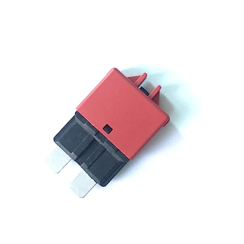 Supvox 10a 28v Dc Rückstellbare Sicherung Mini-leistungsschalter Für Automobile Marine Craft Farbcodierte Standardsicherung Manuelle Rückstellung Rot von Supvox