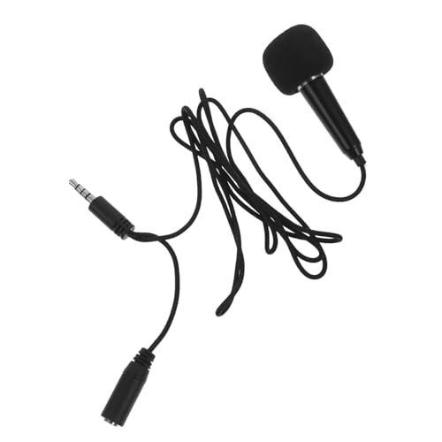 Supvox 1Satz Miniaturmikrofon Für Mobiltelefone Tragbares Mikrofon Mit Für Gesang Und Aufnahmen Kompatibel Mit Laptop Und Smartphone Einfach Zu Bedienen von Supvox