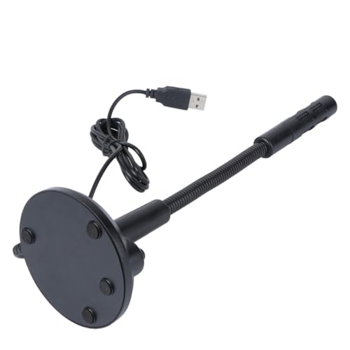Supvox 1Stück Biegbares USB Desktop Mikrofon für und Aufnahme Klarer Kompatibel für Videokonferenzen und Home Recording Rauschunterdrückung von Supvox