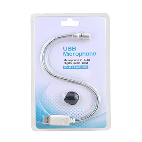 Supvox 1Stück USB Mikrofon Für Computer Und Laptops Flexibles Desktop Mikrofon Mit Einstellbarem Und Hoher Empfindlichkeit Für Meetings Und Chats Supvox 1Stück USB Mikrofon Für Computer Und Laptops Flexibles Desktop Mikrofon Mit Einstellbarem Und Hoher Empfindlichkeit Für Meetings Und Chats von Supvox