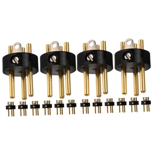 Supvox 2 Sätze Lautsprecheranschlüsse Adapter Mikrofon Stecker Männlich Dreiadriger Xlr- Gerätekonvertierungsschnittstelle Metall Black 8 Stück * 2 Supvox 2 Sätze Lautsprecheranschlüsse Adapter Mikrofon Stecker Männlich Dreiadriger Xlr- Gerätekonvertierungsschnittstelle Metall Black 8 Stück * 2 von Supvox