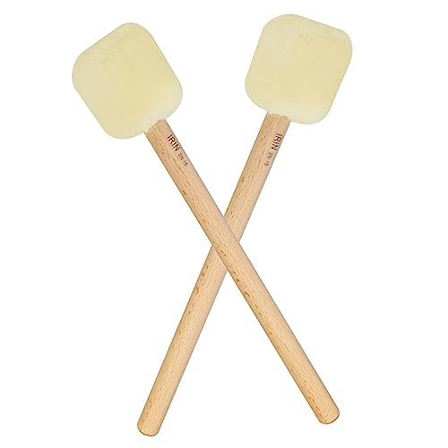 Supvox 2 Stück Felt Drum Mallets mit Buchenholzgriff für Bassdrum und Percussioninstrumente Langlebig und Bequem für Bühnenaufführungen Professionelles Zubehör für Musiker Supvox 2 Stück Felt Drum Mallets mit Buchenholzgriff für Bassdrum und Percussioninstrumente Langlebig und Bequem für Bühnenaufführungen Professionelles Zubehör für Musiker von Supvox