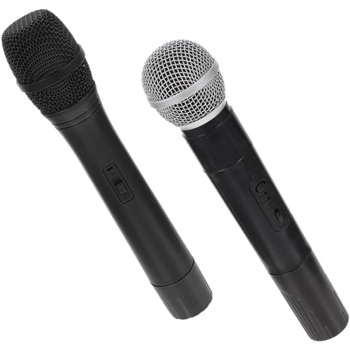 Supvox 2 Stück Lippenstift -Leistungsmikrofon Musikmikrofon Mini Karaoke Mikrofon-Stütze für mikrofon gefälschte Mikrofonmodelle tun Mikrofon vor Plastik von Supvox