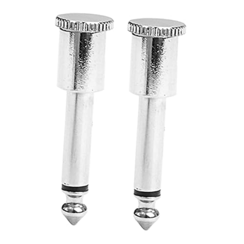 Supvox 2 Stück Silberstopfen Gitarrenkabel Gitarrenpedale Adapter Patch Stecker Gitarrenpedalkoppler Pedalboard-Anschlüsse E-Gitarren-Pedalanschluss Gitarren-Stereo-Buchse Metall Supvox 2 Stück Silberstopfen Gitarrenkabel Gitarrenpedale Adapter Patch Stecker Gitarrenpedalkoppler Pedalboard-Anschlüsse E-Gitarren-Pedalanschluss Gitarren-Stereo-Buchse Metall von Supvox