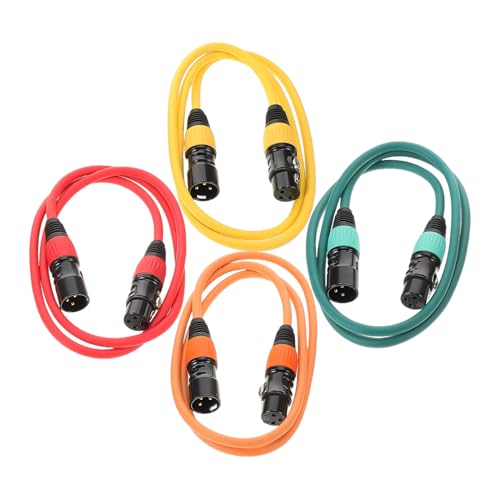 Supvox 4 Stück Audioleitung symmetrisches Mikrofonkabel Männliches bis weibliches Kabel Kabelmikrofon Kabel Stecker auf Buchse Lautsprecherkabel PVC Supvox 4 Stück Audioleitung symmetrisches Mikrofonkabel Männliches bis weibliches Kabel Kabelmikrofon Kabel Stecker auf Buchse Lautsprecherkabel PVC von Supvox