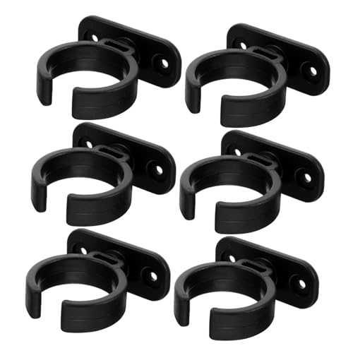 Supvox 6Stücke Teilige Mikrofonklemme Für Rutschfestes Design Stabiler Mikrofonständer Für Kleine Mikrofone Einfache Installation Langlebige Kunststoffkonstruktion von Supvox