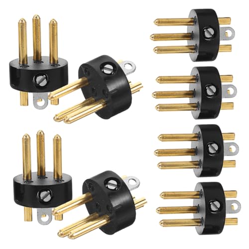 Supvox 8 Stück Mikrofonzubehör Mikrofonstecker Xlr-stecker Xlr-anschlussstecker Gerätekonvertierungsschnittstelle Mikrofon-audio-adapter Dreipoliger Stecker Für Mikrofon Metall Supvox 8 Stück Mikrofonzubehör Mikrofonstecker Xlr-stecker Xlr-anschlussstecker Gerätekonvertierungsschnittstelle Mikrofon-audio-adapter Dreipoliger Stecker Für Mikrofon Metall von Supvox