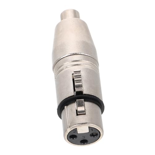 Supvox Audio-adapter Mikrofonanschlussadapter Weibliche Mikrofonbuchse Xlr-buchse Auf Buchse Audiokabel-adapter Audio-mikrofon- Patchkabel Gitarre Xlr-buchse Zinklegierung Silber Supvox Audio-adapter Mikrofonanschlussadapter Weibliche Mikrofonbuchse Xlr-buchse Auf Buchse Audiokabel-adapter Audio-mikrofon- Patchkabel Gitarre Xlr-buchse Zinklegierung Silber von Supvox