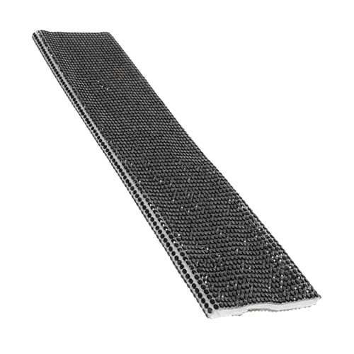 Supvox Diamant-Mikrofongehäuse Abdeckung Karaoke mit funkeln Party Vokal mikrofon zubehör Diamant Dekoration für Mikrofon Mikrofonschutz Glitzerhülle für Mikrofongriff Strasssteine Black von Supvox