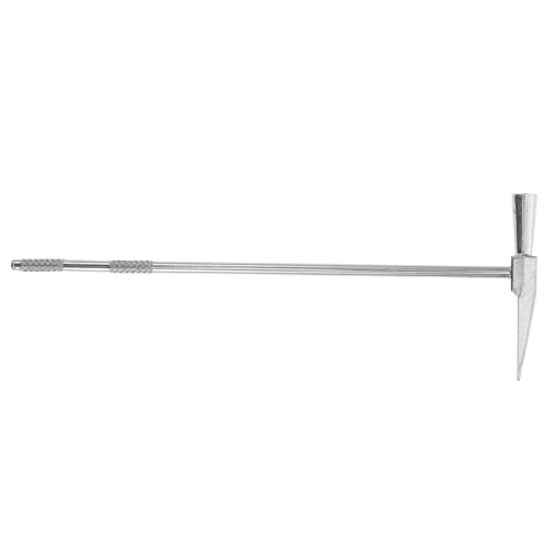 Supvox Klavierstimmer Set Daumenschlägel Handschmuck Funktionales Fingerklavier Kleiner Hammer Stimmschlüssel Kalimba Instrument Silberne Aluminiumlegierung von Supvox
