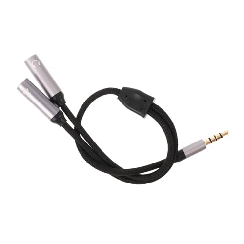 Supvox Kopfhörerkabel Klinken Splitter Adapter Audiokabel Für Headset Und Mikrofon Kompatibel Mit Smartphone Tablet Und PC Leicht Und Tragbar Für Musik Supvox Kopfhörerkabel Klinken Splitter Adapter Audiokabel Für Headset Und Mikrofon Kompatibel Mit Smartphone Tablet Und PC Leicht Und Tragbar Für Musik von Supvox