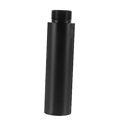 Supvox Mikrofonhalterungserweiterungsrohr Mikrofonverlängerung Mikrofon-Verlängerungsrohr groß Mikrofonhalter-Verlängerungsrohr Rohrverlängerung Aluminiumlegierung Black von Supvox