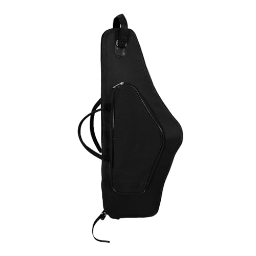 Supvox Saxophontasche reisen Alt-Saxophon Fall Party Saxophonkoffer tragbar Saxophonkoffer mit Schulterriemen Altsaxophon-Aufbewahrungskoffer Oxford-Stoff Black von Supvox