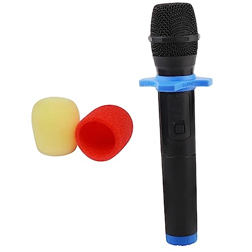 Supvox Simuliertes Mikrofon Mikrofonmodell Prop Vortäuschen Mikrofon Vortäuschen Stütze Mikrofonspielzeug Für Reportermikrofon Plastik von Supvox