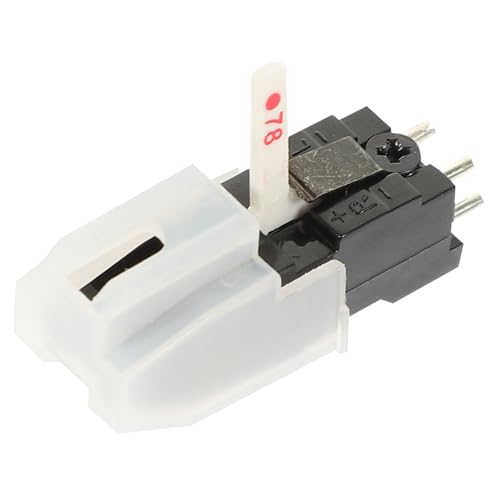 Supvox Stiftkassette Nadelstift Zubehör für Schallplatten Grammophon-Stift Plattenspieler-Nadel Grammophonteile Weiß Zufällige Farbe Supvox Stiftkassette Nadelstift Zubehör für Schallplatten Grammophon-Stift Plattenspieler-Nadel Grammophonteile Weiß Zufällige Farbe von Supvox